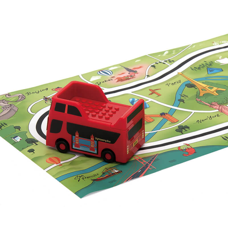 Image of Line Tracking Sightseeing Bus