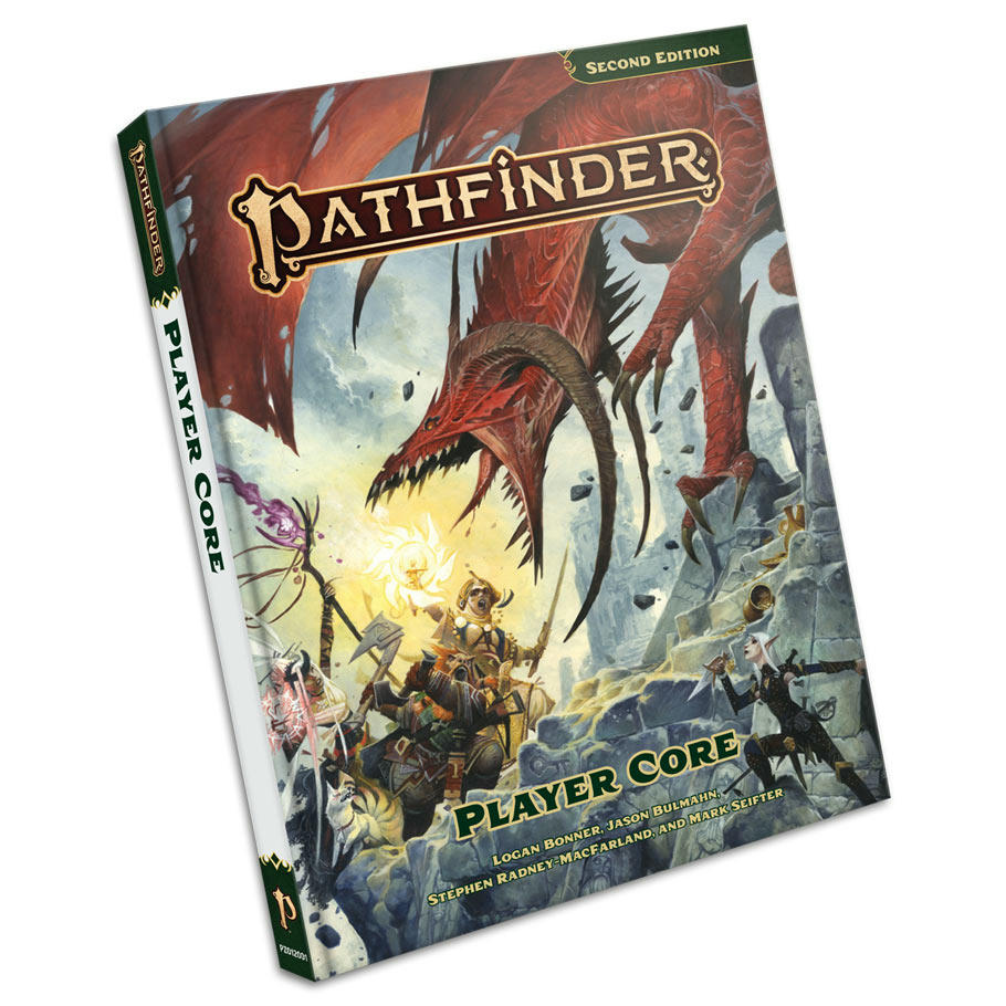 Image of Pathfinder Roleplaying Game P2 RPG Player's Core Rulebook (Hardcover) 12001-HC