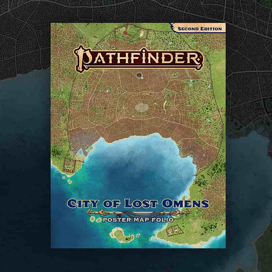 Pathfinder RPG: Lost Omens - Shining Kingdoms Poster Map Archive (P2)