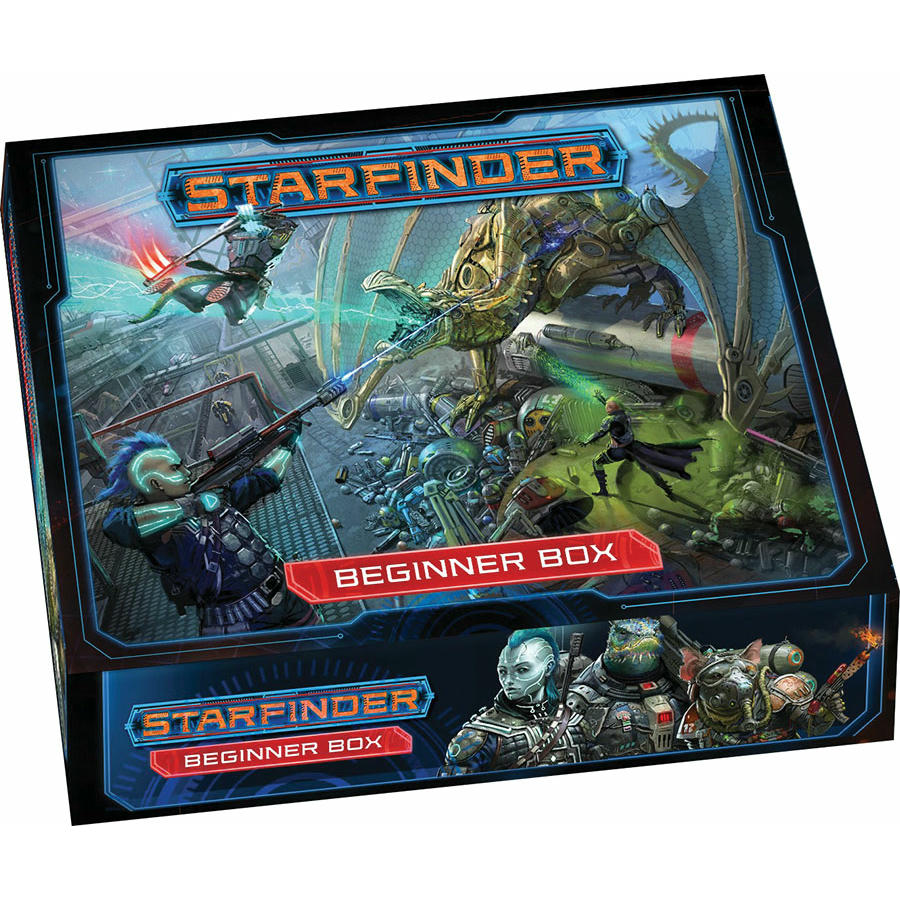 Image of Starfinder Sci-Fi Roleplaying Game Starter Box by Paizo PZO7110