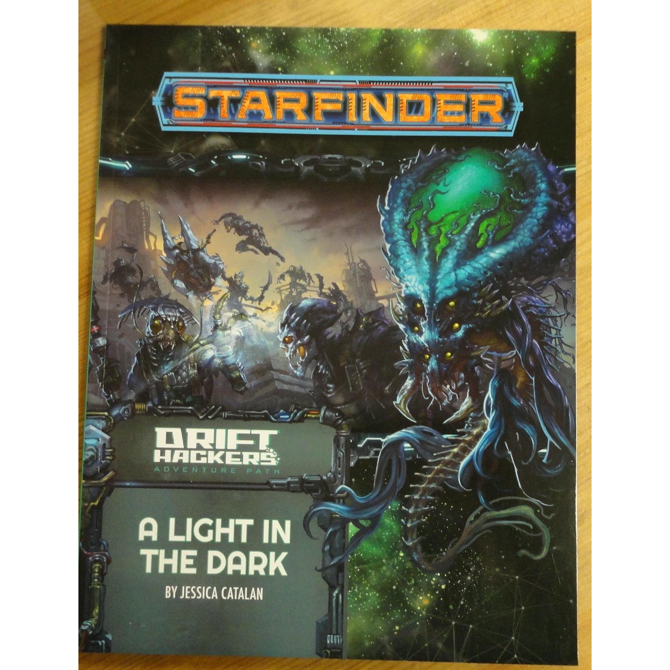 Image of Starfinder RPG Drift Hackers #1: A Light in the Dark Adventure PZO7249