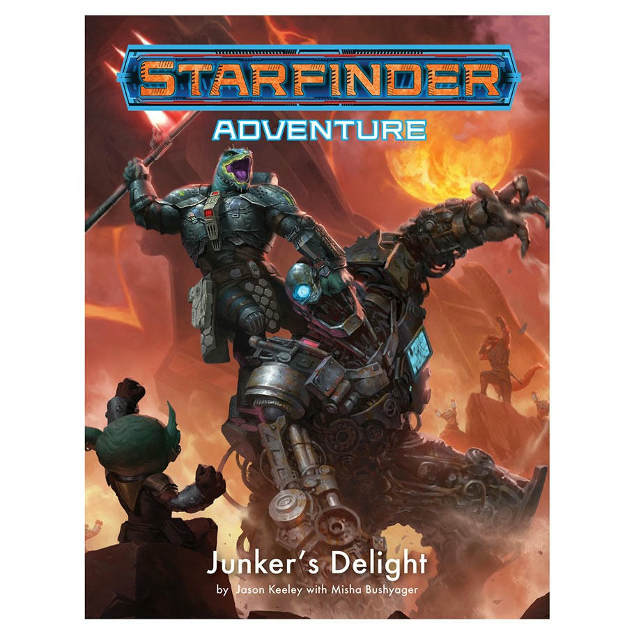 Image of Starfinder RPG The Threefold Conspiracy: Junker's Delight Adventure PZO7601