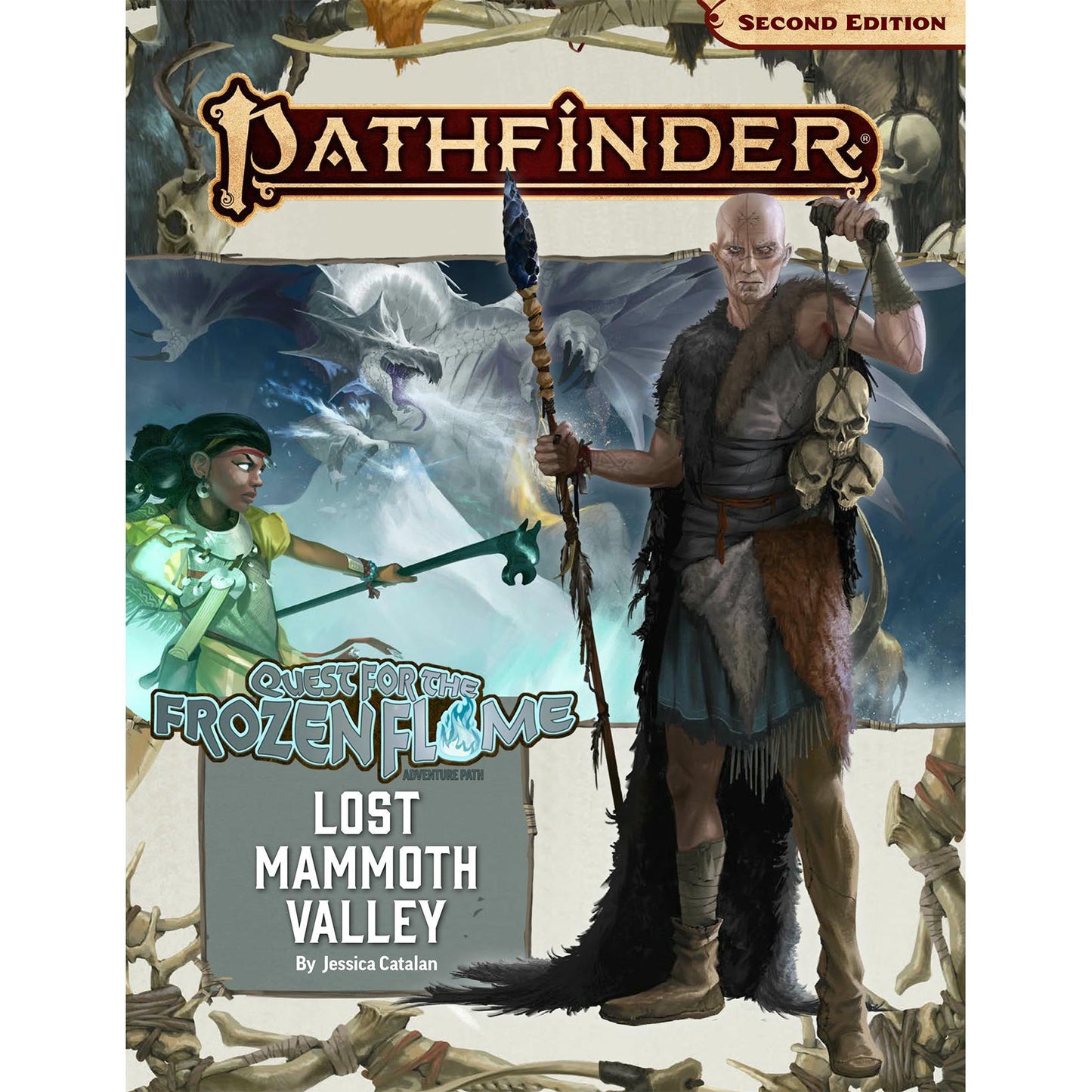 Image of Pathfinder RPG P2 Quest for the Frozen Flame #2: Lost Mamoth Valley PZO90176