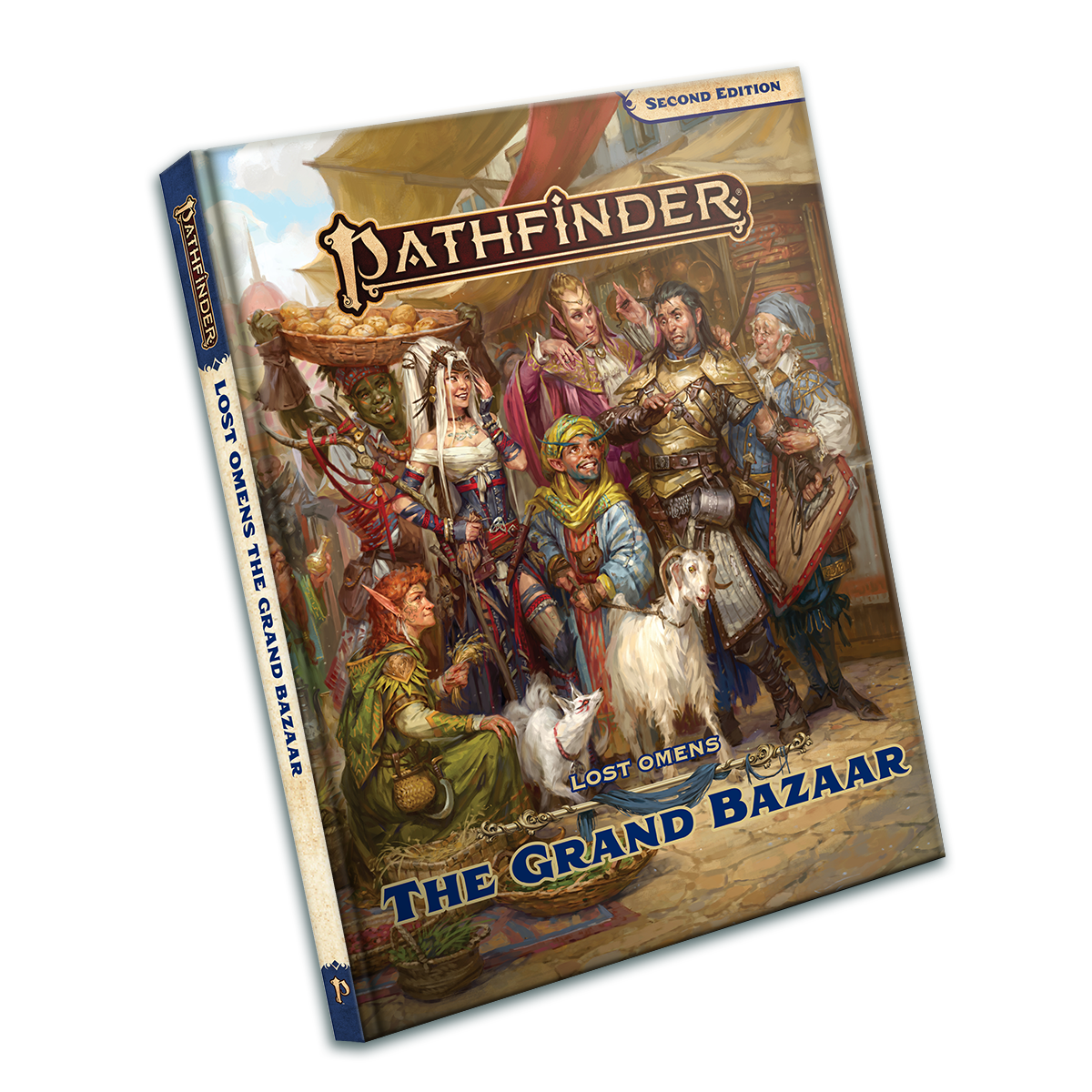 Image of Pathfinder Roleplaying Game RPG P2 Lost Omens: Grand Bazaar Sourcebook (HC)