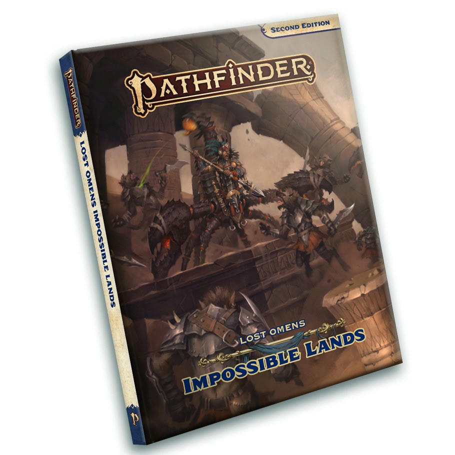Image of Pathfinder Roleplaying Game RPG P2 Lost Omens Impossible Lands Sourcebook (HC)