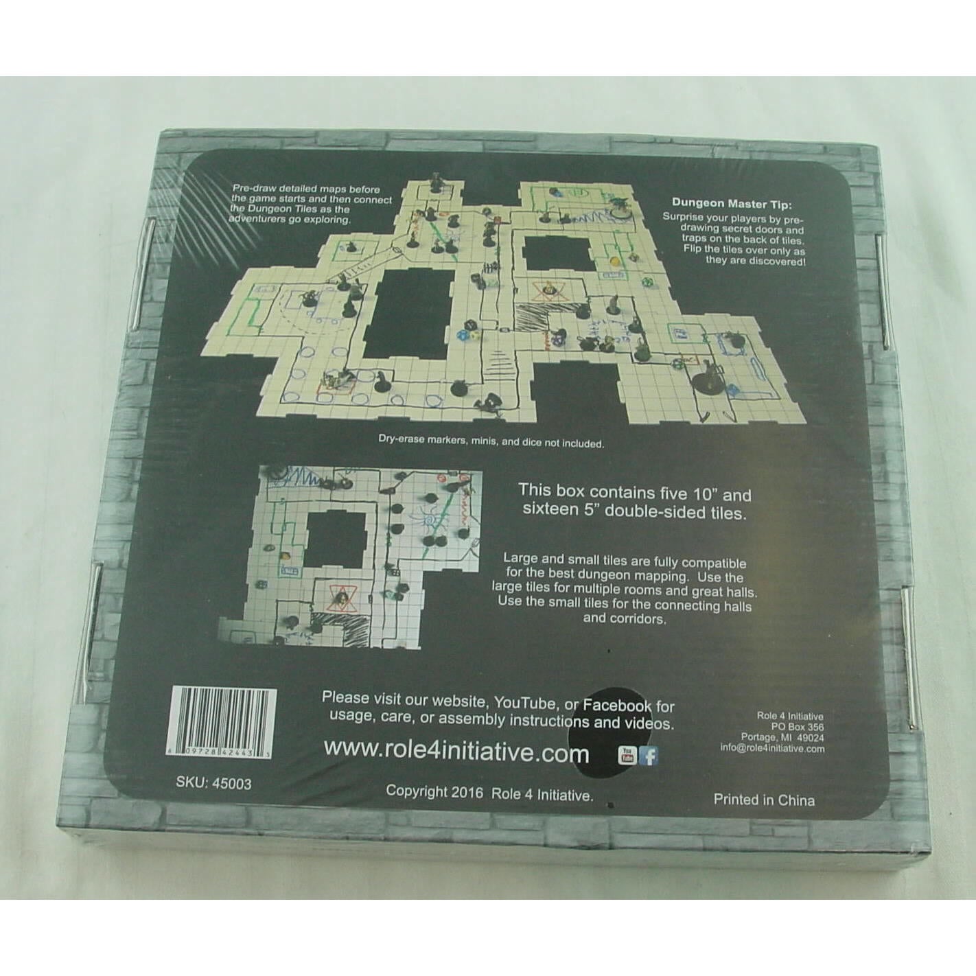 10/5 Dry Erase Dungeon Tiles