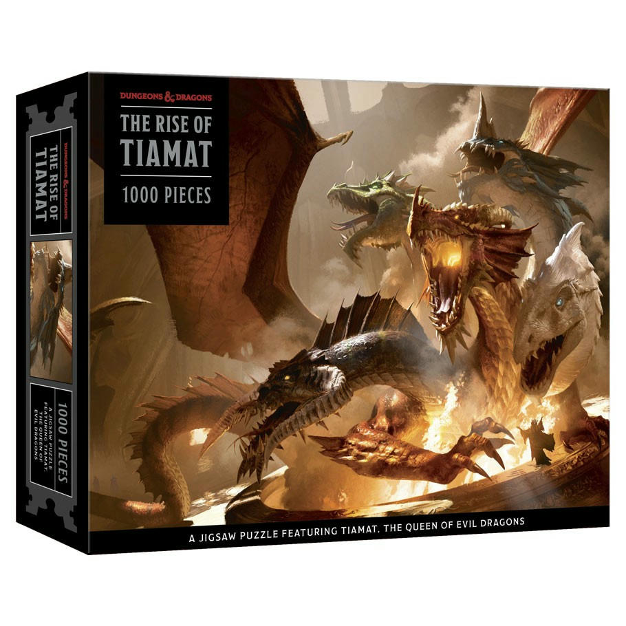 Image of Dungeons & Dragons Tiamat, Queen of the Evil Dragons Jigsaw Puzzle RAN24646