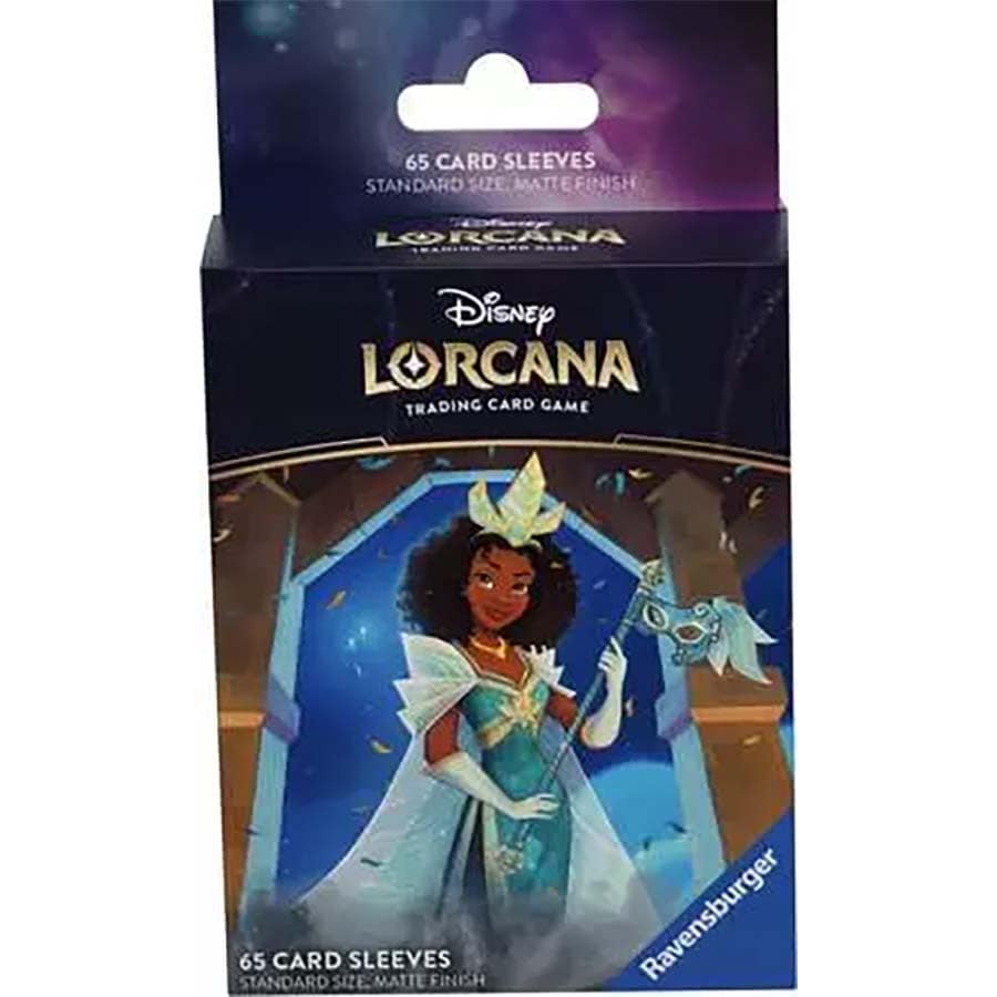 (8-19-24)Disney Lorcana Shimmering Skies - Deck Sleeves, Tiana (65)