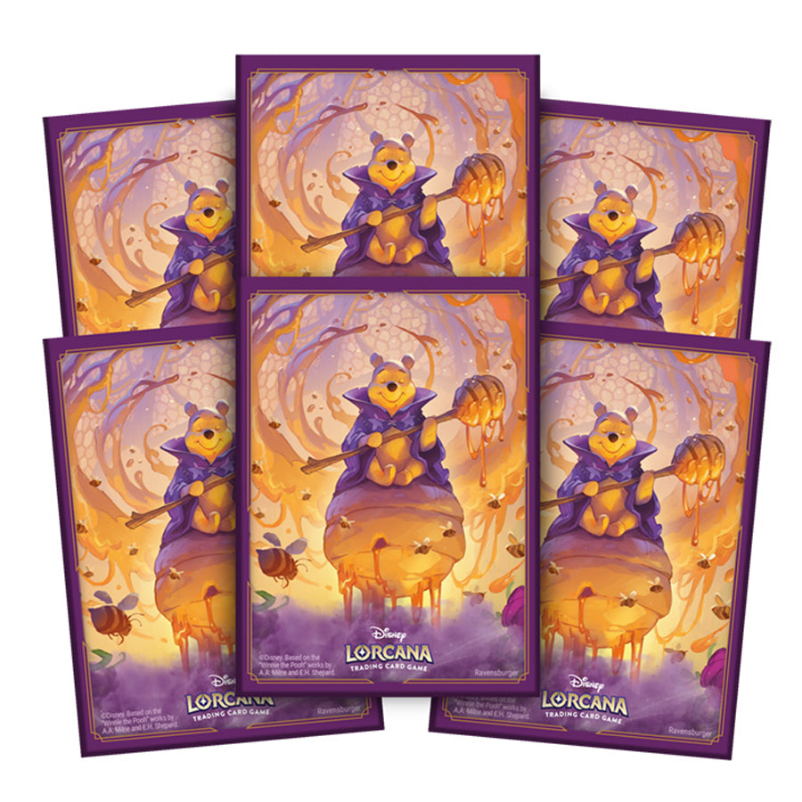 Disney Lorcana TCG: Azurite Sea - Card Sleeves, Winnie The Pooh