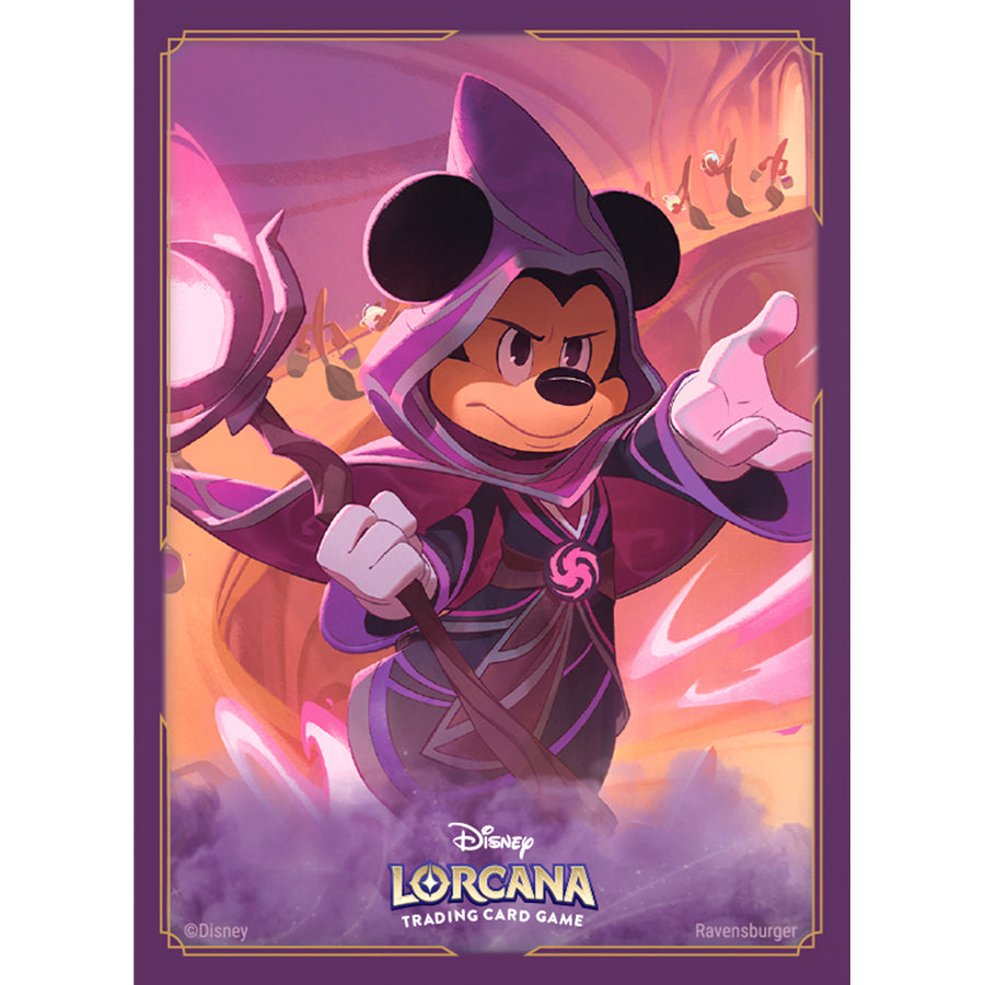 Disney Lorcana TCG: Reign of Jafar - Card Sleeves, Sorcerer Mickey