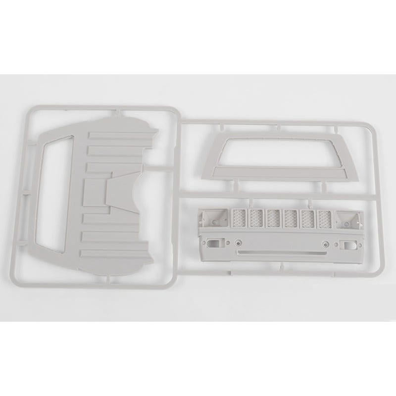 Image of Mojave II Cab Back Panels and Grill Parts Tree (Primer Gray)