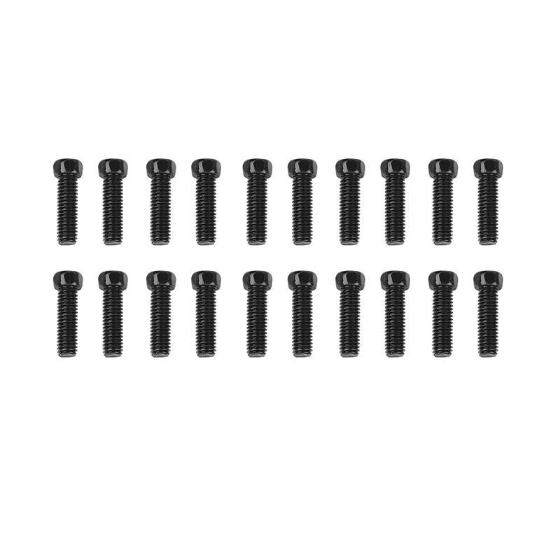 Image of Scale Hex Head Bolts (M3x10mm) (Black)