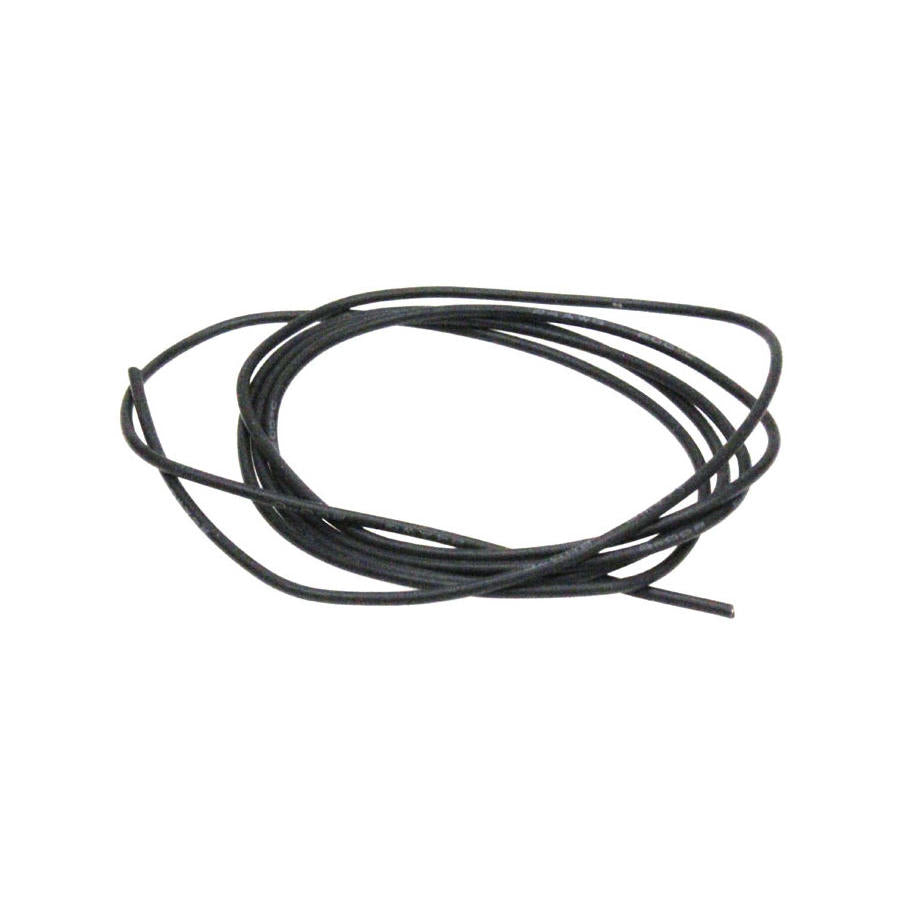 Image of 24 Gauge Silicone Wire, 3' Black