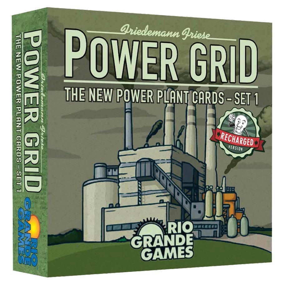 Image of Power Grid Board Game : The New Power Plants Set 1 Expansion Rio Grande Games
