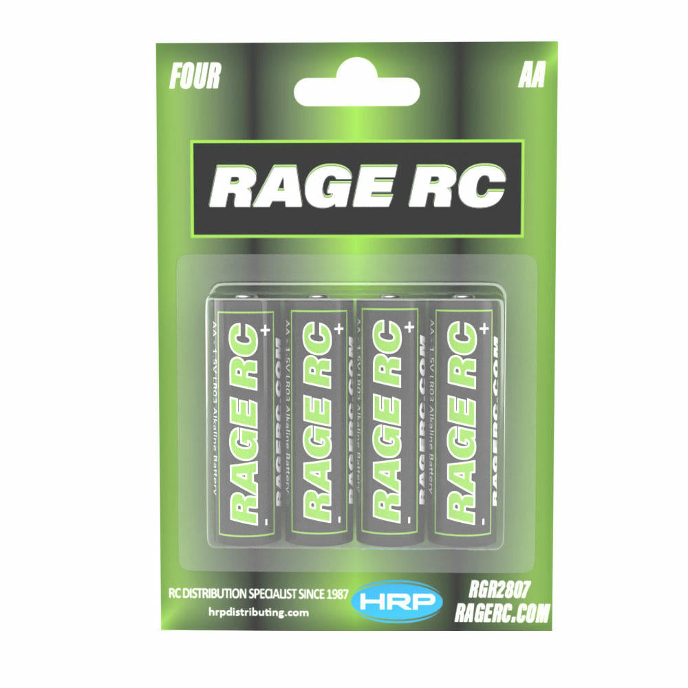 Image of Rage R/C AA Alkaline Battery (4 pack) RGR2807 Batteries