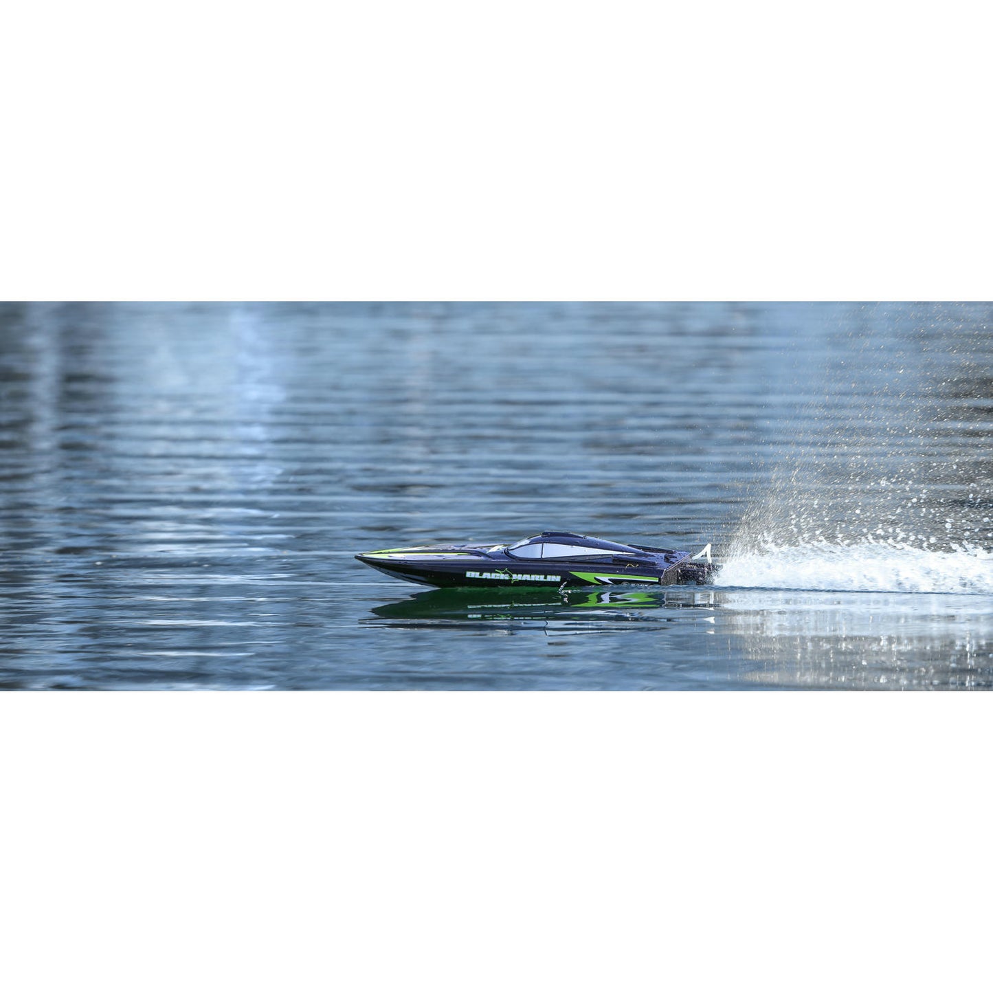 Rage RC B1200 Black Marlin Ready To Float Radio Control Power Boat