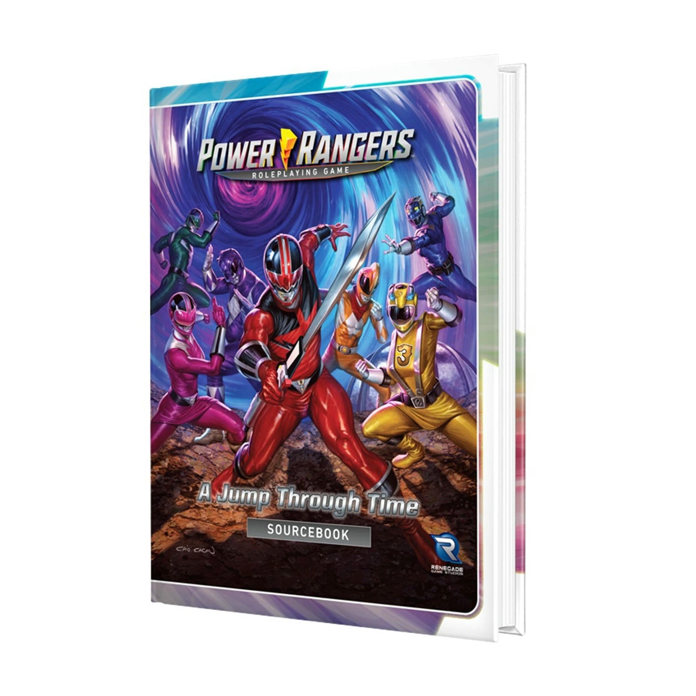 Image of Power Rangers Roleplaying Game: A Jump Through Time by Renegade Games RGS01138