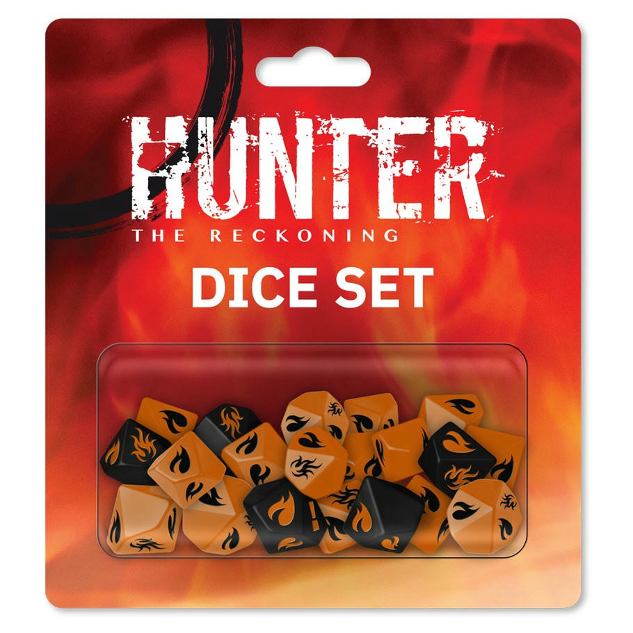 Image of Hunter: The Reckoning Roleplaying Game (RPG) Dice Set by Renegade Games RGS02448