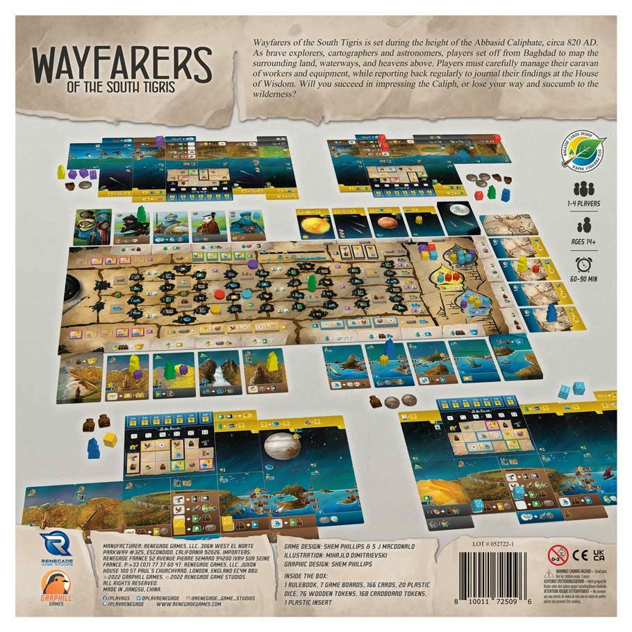 Image of Wayfarers of the South Tigris board Game by Renegade Games Studios RGS02509
