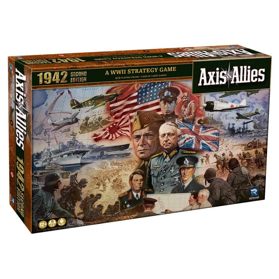 Image of Axis & Allies 1942 Second Edition War Board Game Renegade Games RGS02554