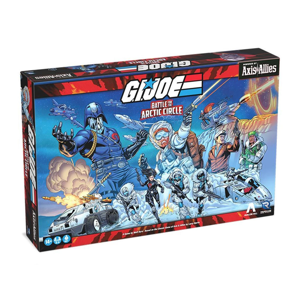 Axis & Allies Transformers Battle for the Arctic Circle Board Game