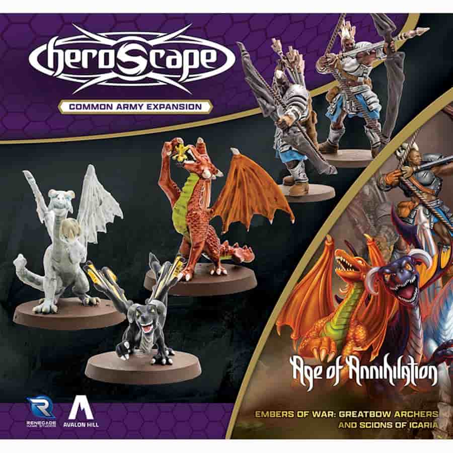 Heroscape: Greatbow Archers and Scions of Icaria Army Expansion