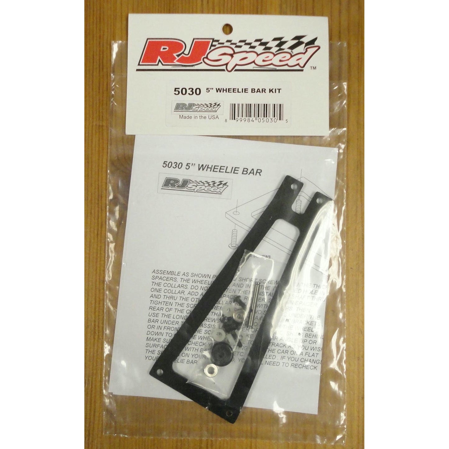Image of RJ Speed 5 Drag Car Wheelie Bar Kit RJS5030