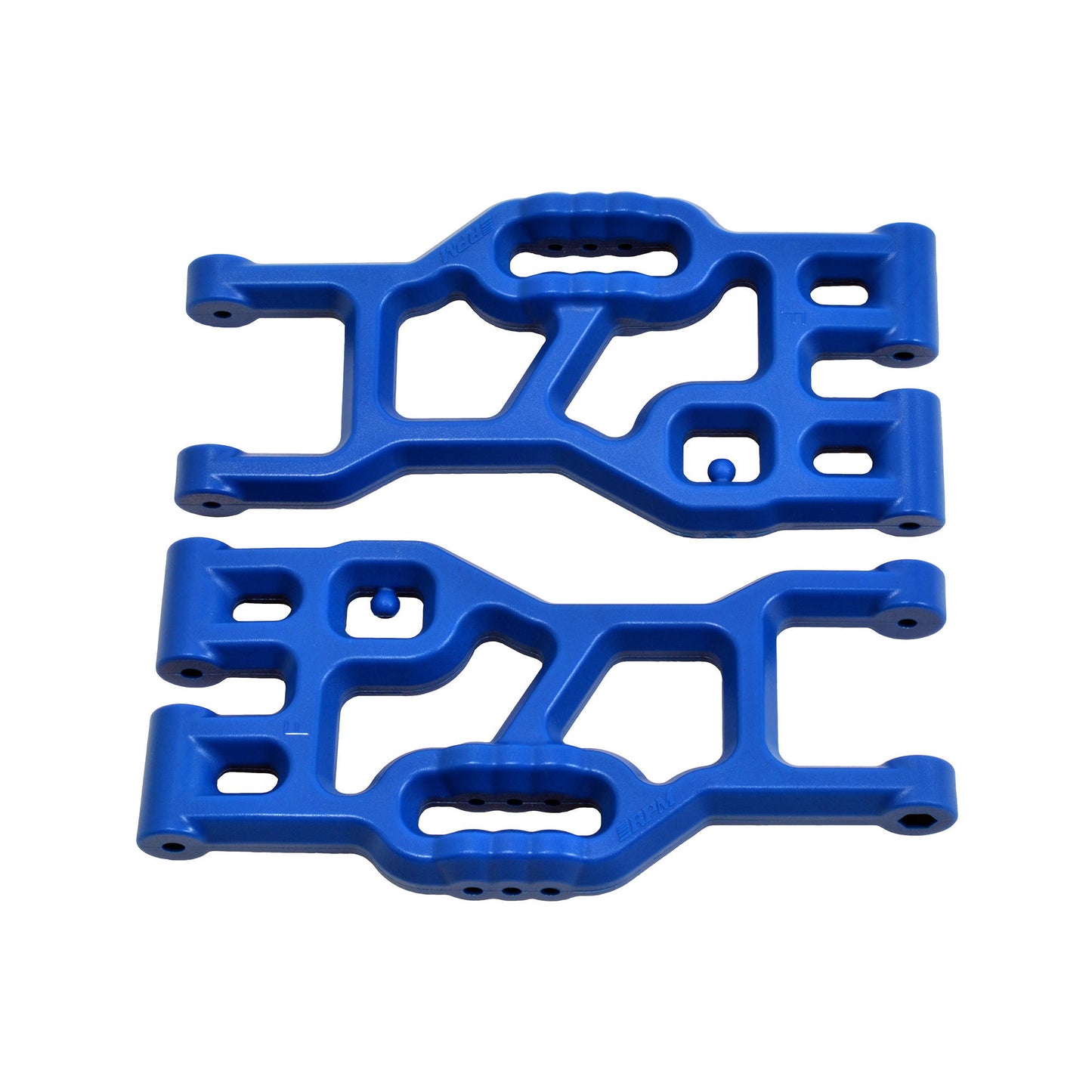 Image of Front Lower A-Arms for the Associated MT8, Blue