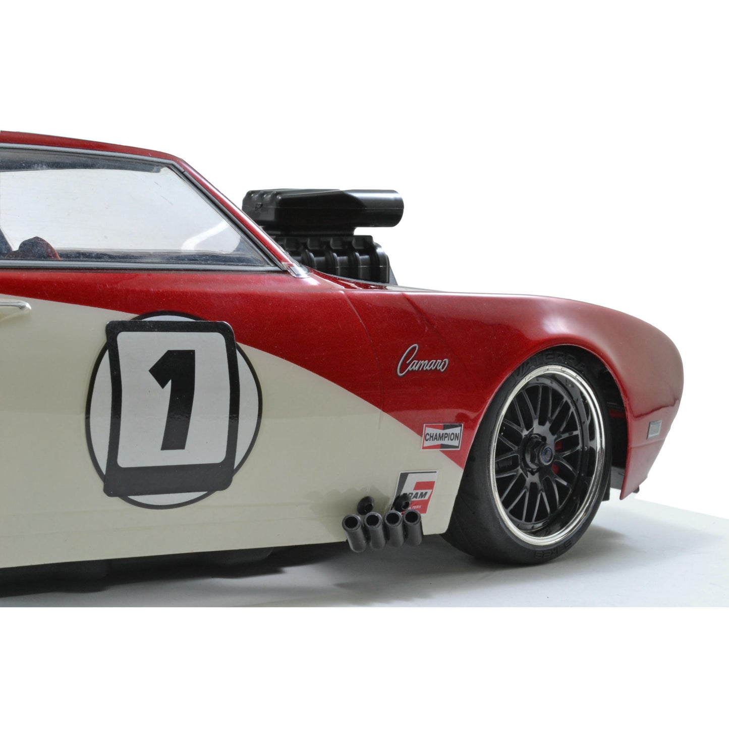 Image of Zoomies Black 1/10th Scale Mock Exhaust Tips by RPM RC Products RPM70852