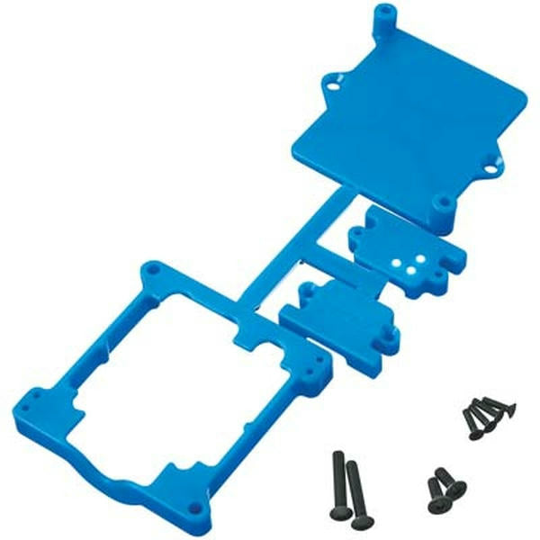 Image of RPM 1/10th Scale ESC Cage Castle Sidewinder 3/SCT Blue RPM73275