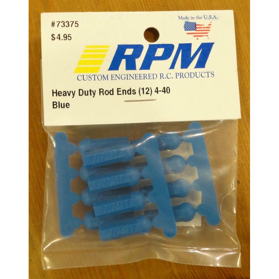 Image of RPM Blue Heavy Duty 4-40 Rod Ends RPM73375