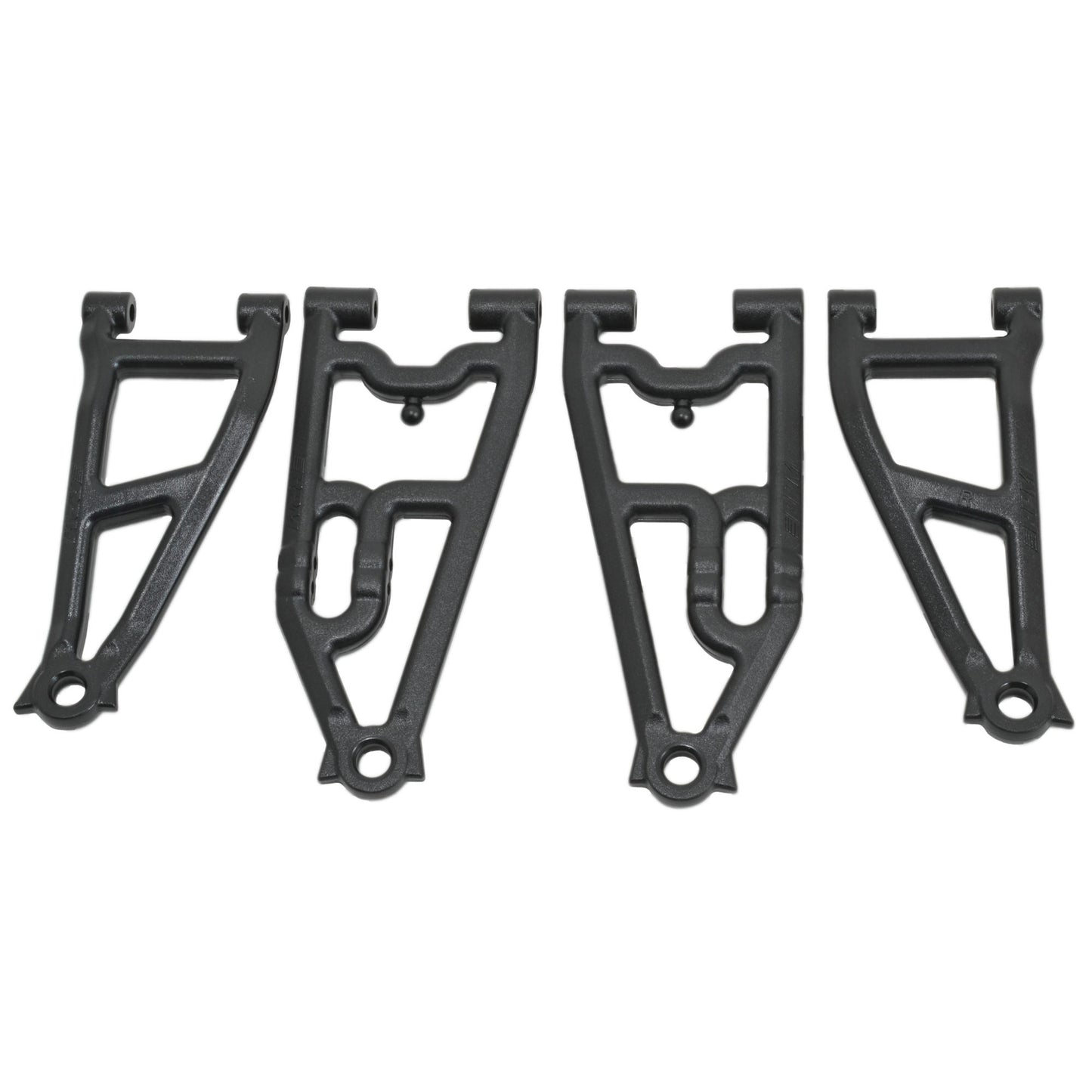 Image of RPM Heavy Duty Black Upper & Lower Suspension Arms Losi Baja Rey 234004 73882