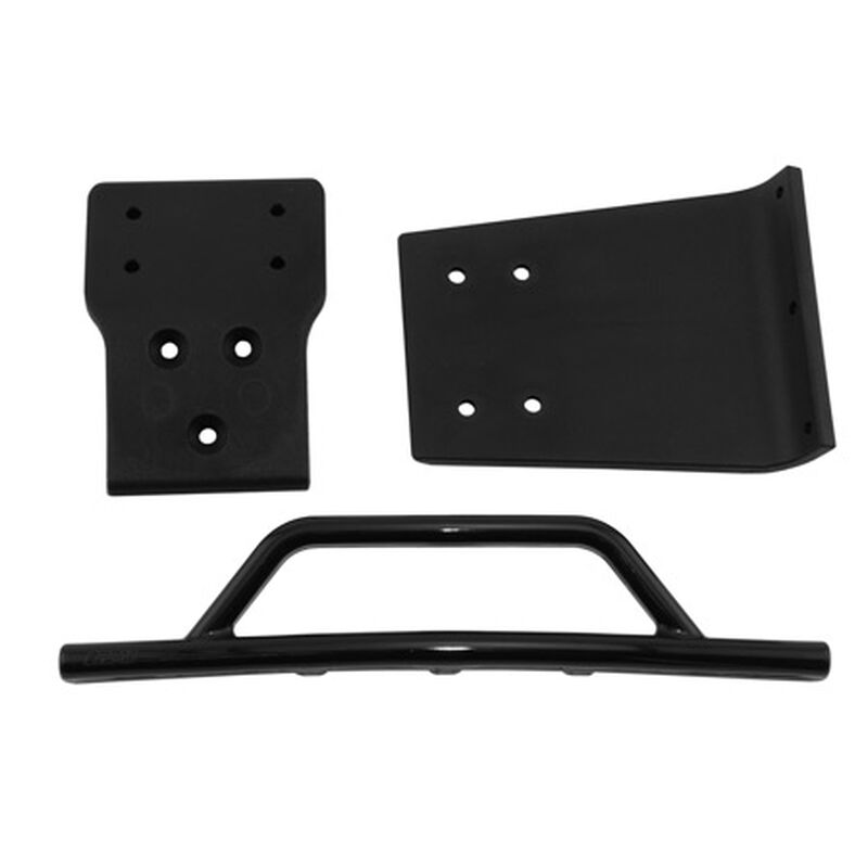 SLASH 4X4 FRT BUMPER/SKID BLAC