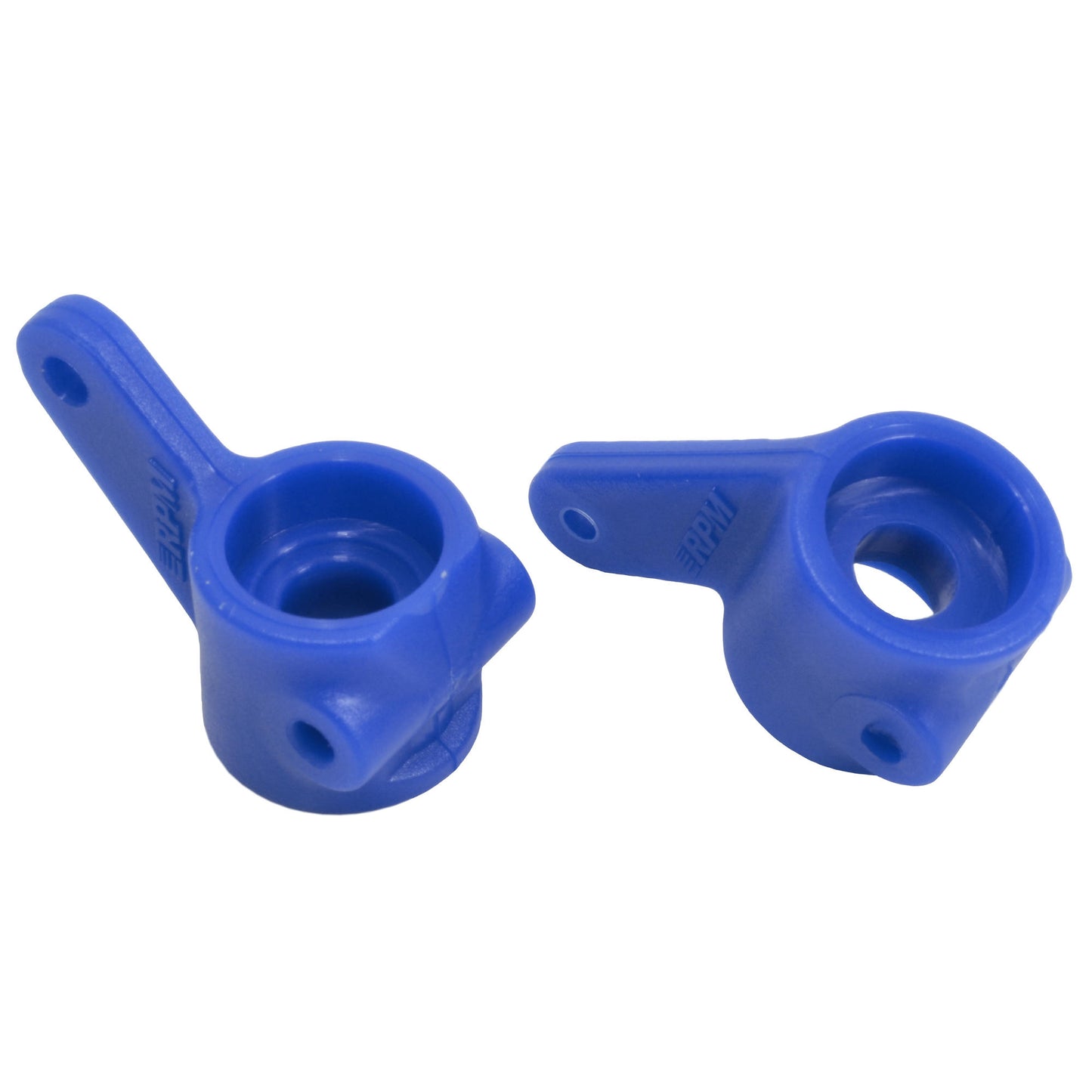 Image of Blue Front Bearing Carriers RPM80375 Traxxas 2WD Stampede/Rustler