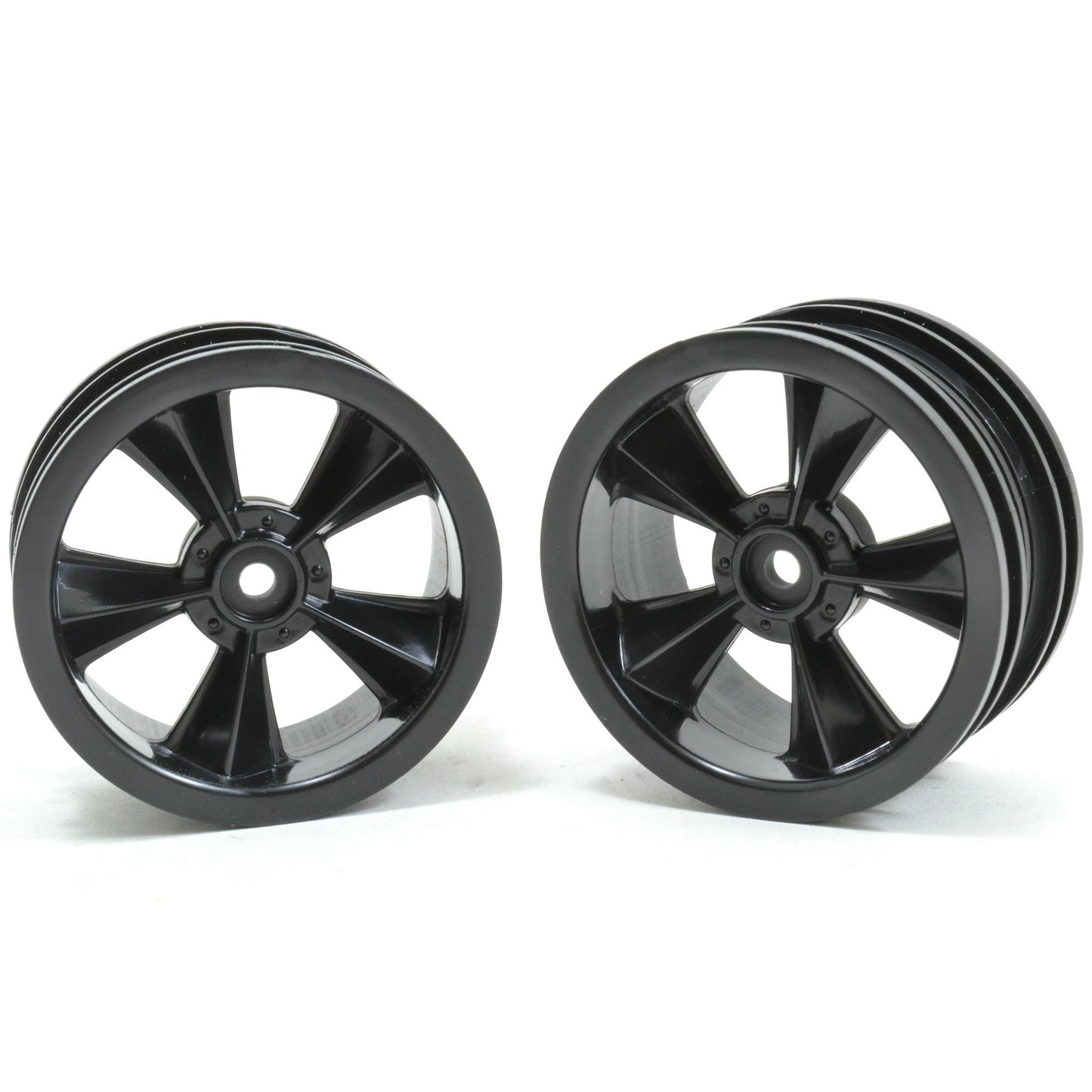 Image of RPM N2O Resto-Mod 1/10 Scale 26mm Gloss Black Touring Car Wheels (2pcs) RPM81552