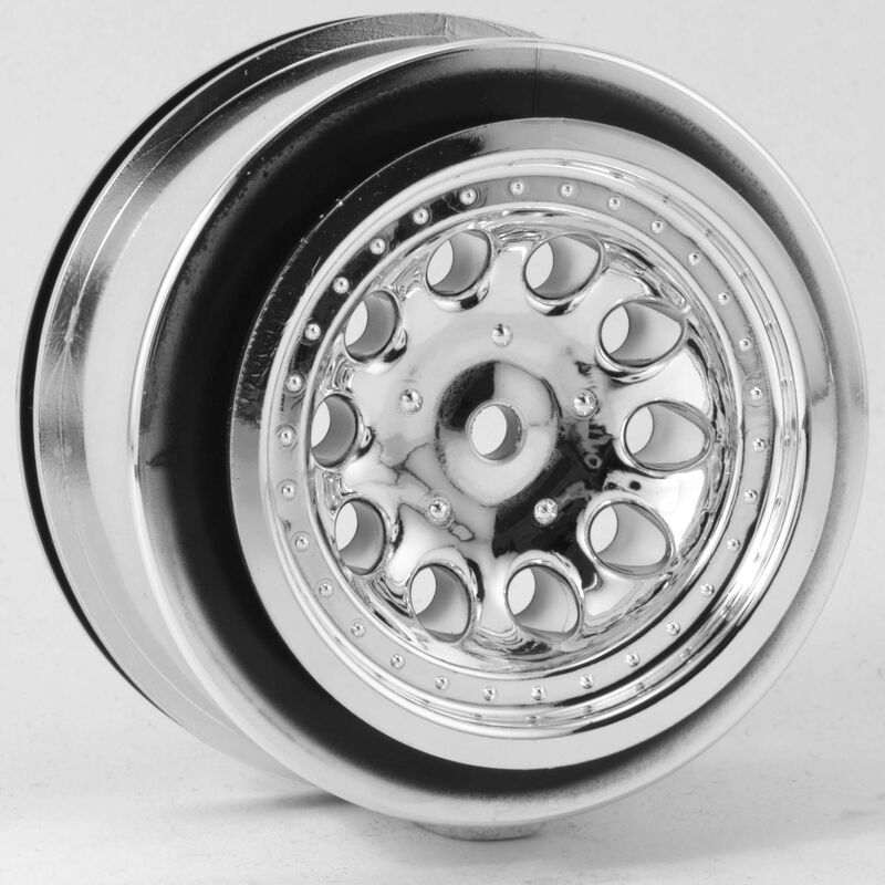 Revolver Front Wheels Chrome Slash 2WD