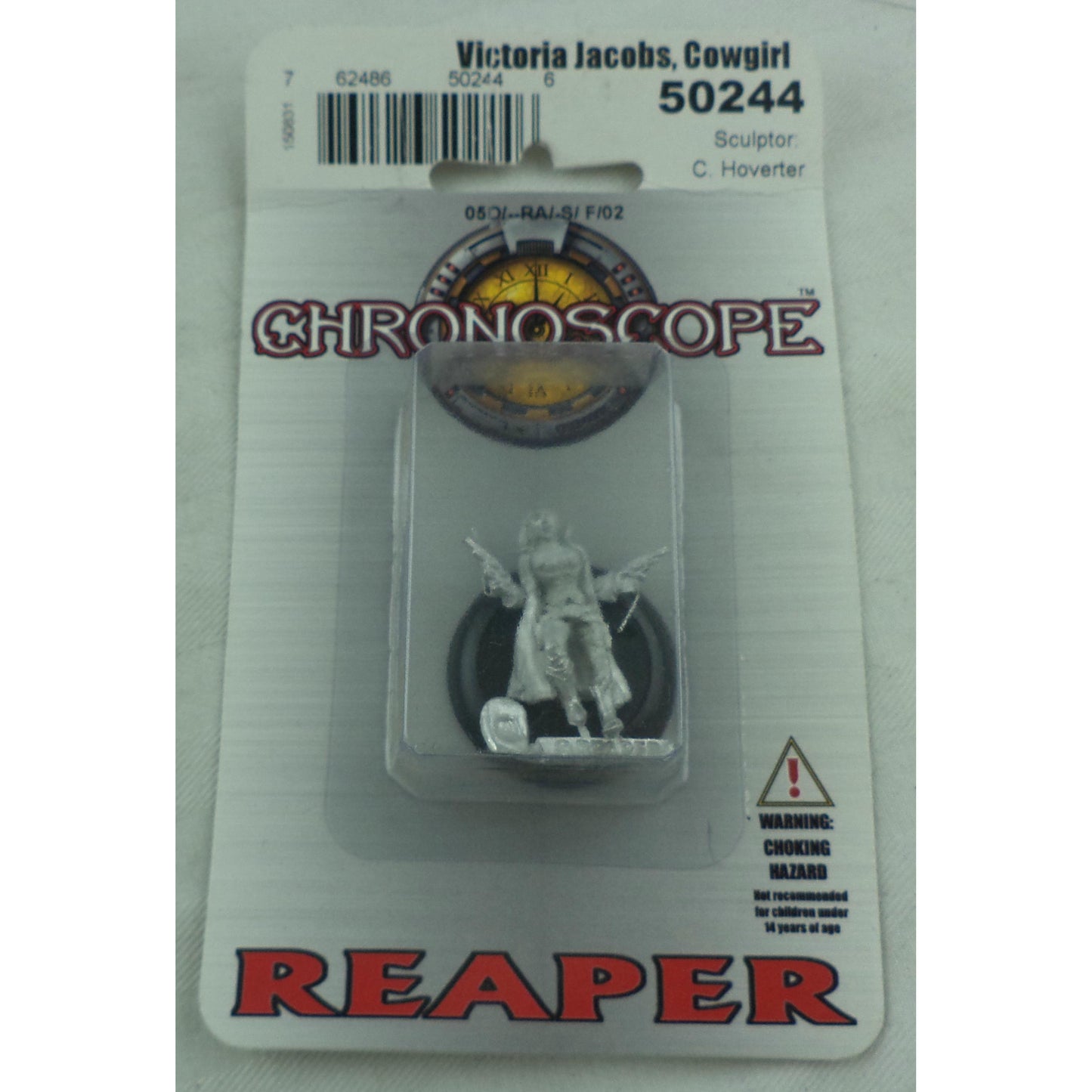 Image of Victoria Jacobs, Cowgirl Pewter Fantasy Miniature by Reaper Ministures 50244