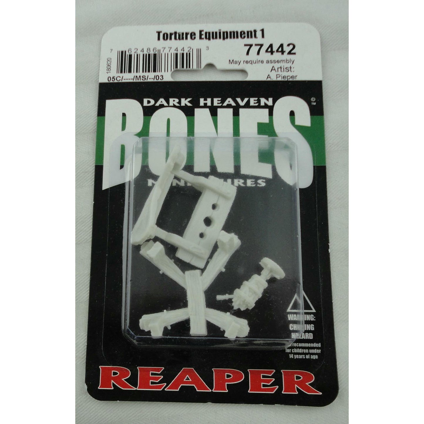 Image of Dark Heaven Bones Torture Equipment I by Reaper Miniatures RPR77442