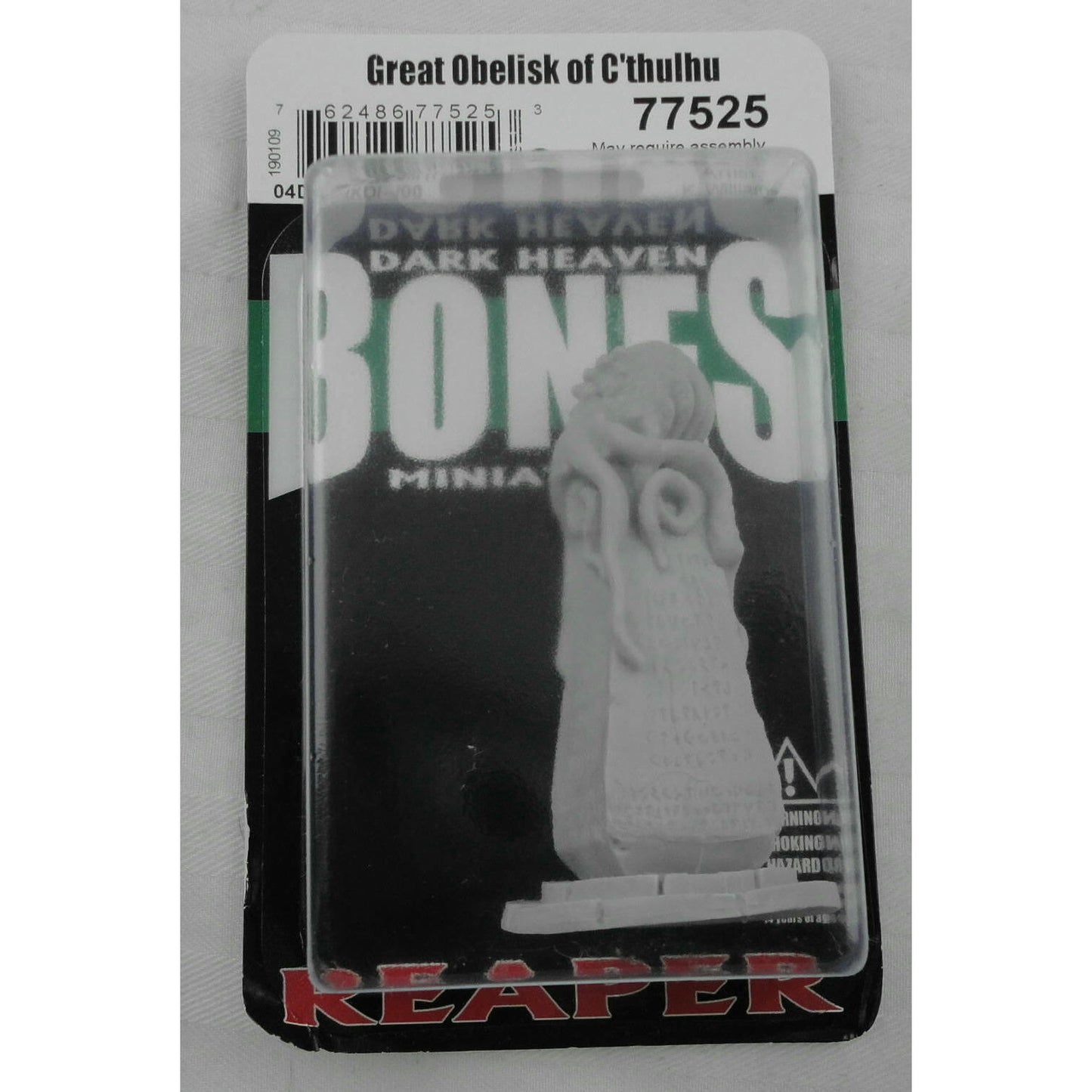 Image of Dark Heaven Bones Great Obelisk of Cthulhu Unpainted Miniature Reaper Minis