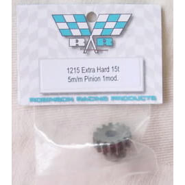 Image of 15T 1-Module Extra Hard Pinion Gear (5mm Bore) RRP1215