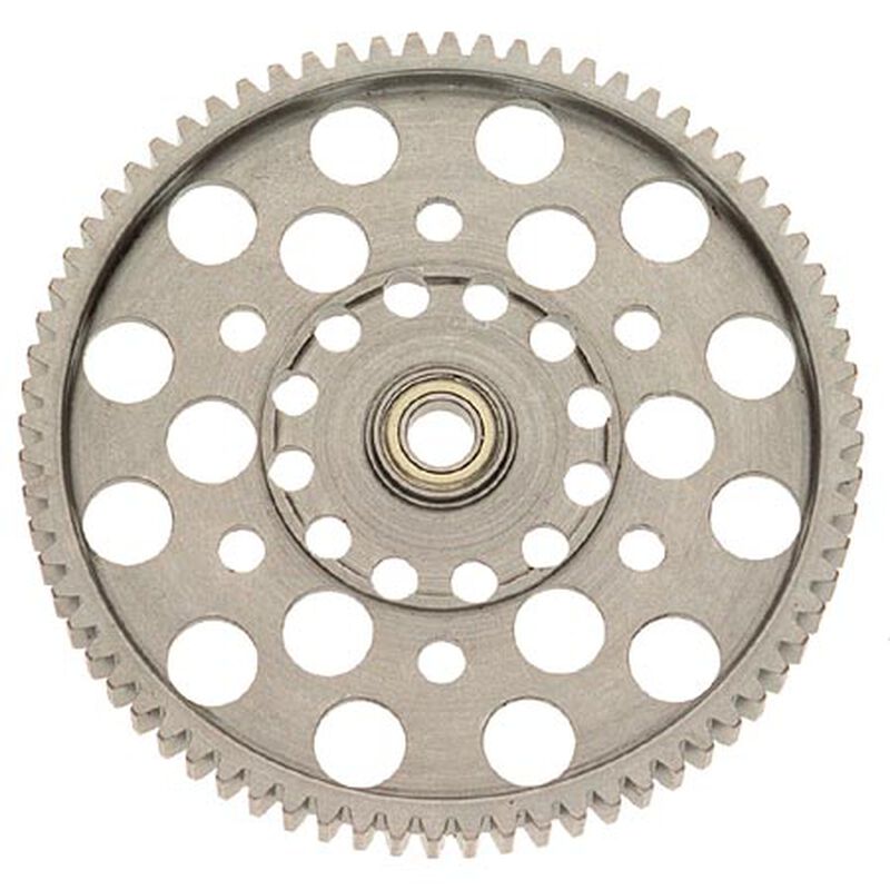 72 T Hardened Steel Spur Gear w/Bearing T-Maxx/Nitro Rustler