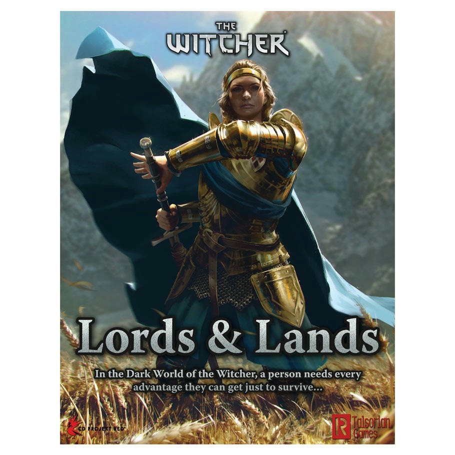 Image of The Witcher Roleplaying Game: Lords and Lands Gamemaster's Screen RTGWI11011