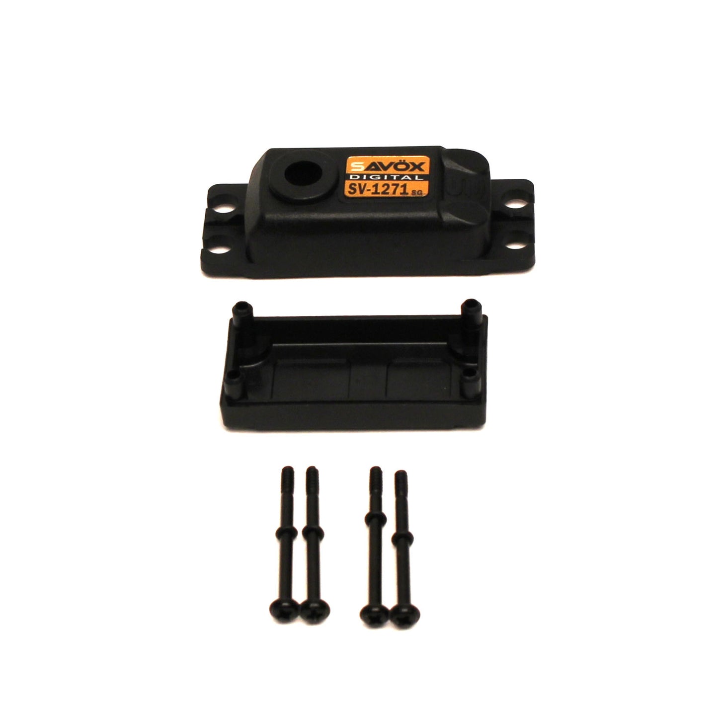Image of TOP & BOTTOM CASE WITH 4 SCREWS