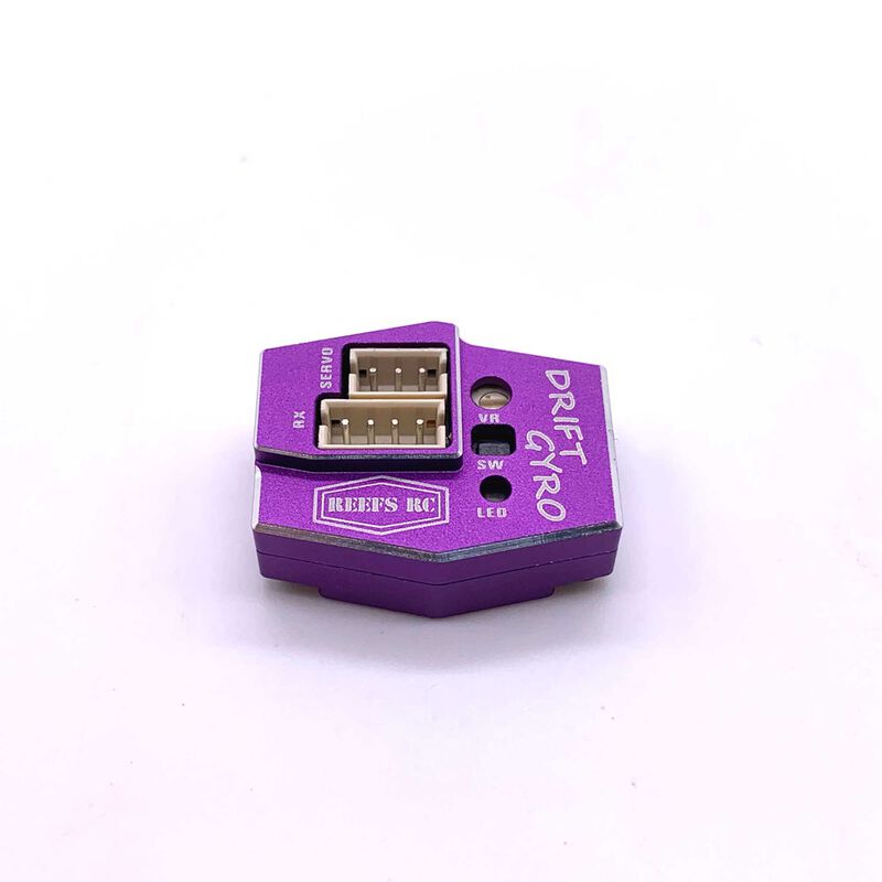 Drift Gyro for 1/10 and Mini Scale RC Drift Cars, Purple