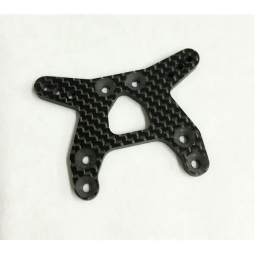 Image of Team Associated RC10 6.1 Buggy Extreme Carbon Fiber Front Shock Tower SCH141