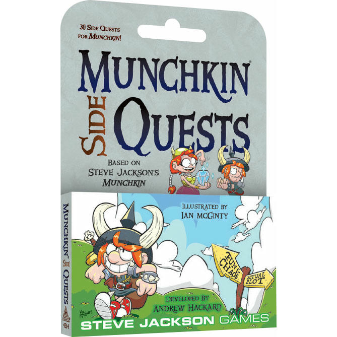 Image of Munchkin Side Quests Expansion set by Steve Jackson Games SJG4264