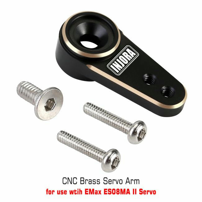 Image of EMAX ES08MA 12g Metal Gear Servo/Alloy Arm/Mount Fits Axial SCX24 Rock Crawler