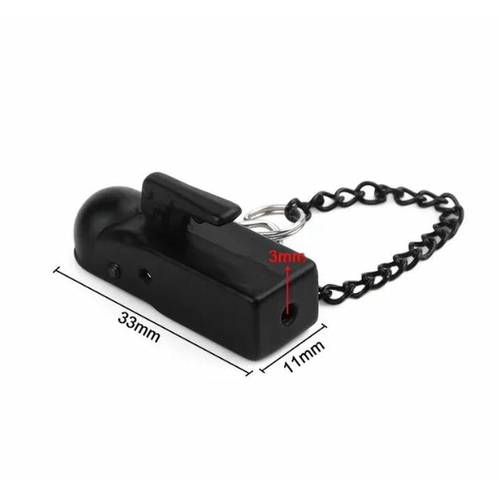 1/10th Scale Black Trailer Coupler