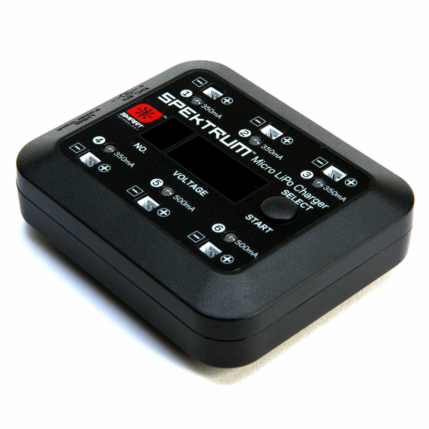 Image of Spektrum S63 Micro-Lipo 6-Port 1S Lipo Smart USB Battery Charger SPMXC1060