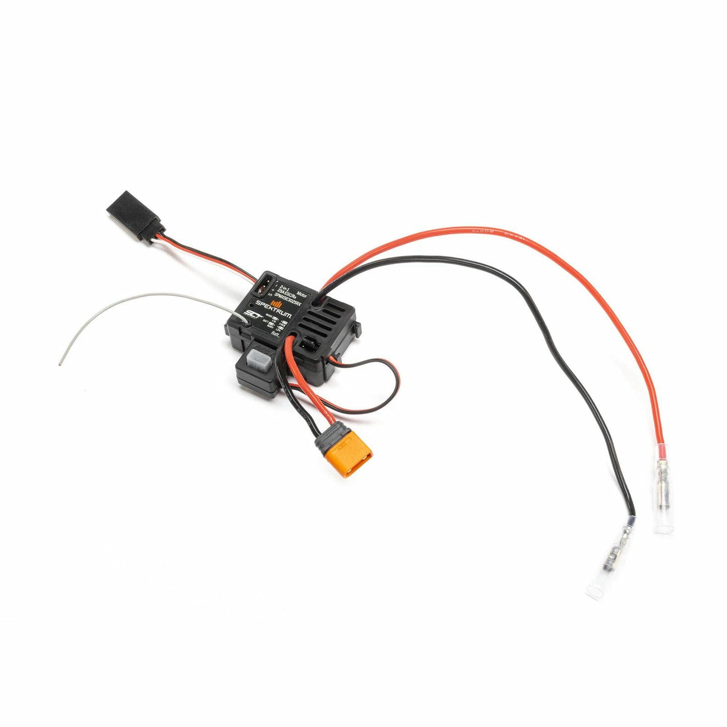 Image of Spectrum 1/16th & 1/18th Scale SLT 25A Brushed ESC/Receiver Set SPMXSE3025RX